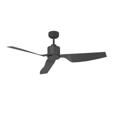 Ανθρακί ανεμιστήρας οροφής Φ127cm με 3 πτερύγια ABS σε μοντέρνο σχέδιο