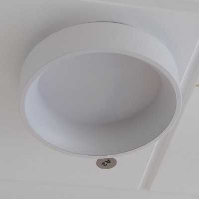 Μεταλλική πλαφονιέρα οροφής LED Dim Φ45cm