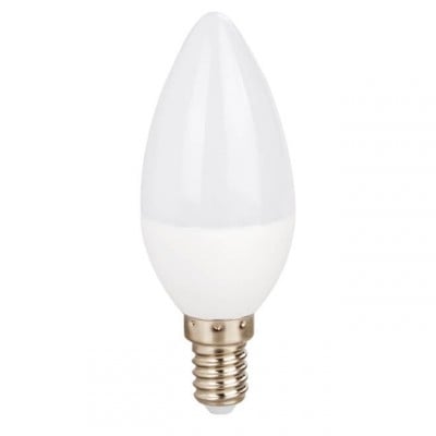 Λάμπα LED Ε14 Λευκό Κεράκι 5,5W Φυσικό Φως Dim