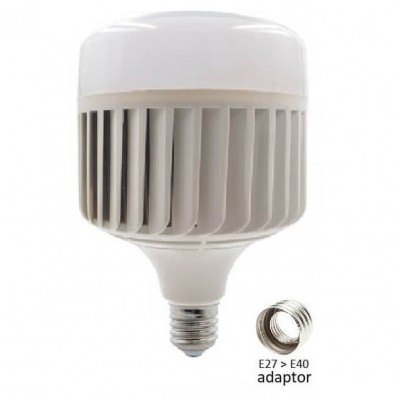 Λάμπα LED Ε27-Ε40 Υψηλής Ισχύος με Ψύχτρα 150W Φυσικό Φως