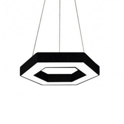 Κρεμαστό φωτιστικό LED εξάγωνο Ø60cm