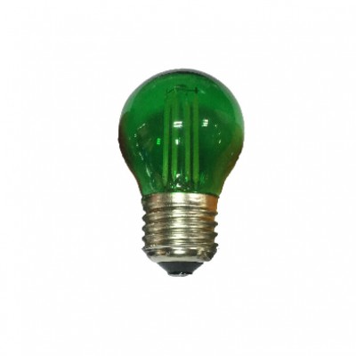 Λάμπα LED Ε27 G45 4W Πράσινη
