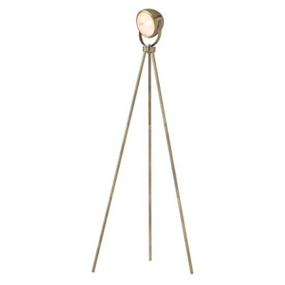 Vintage φωτιστικό δαπέδου 140cm με περιστρεφόμενη κεφαλή