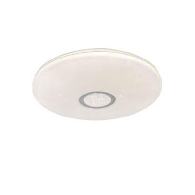 Πλαφονιέρα οροφής LED λευκή με ακρυλικό κάλυμμα