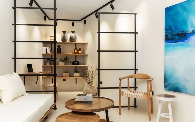 Ράγα οροφής με σποτ - Φωτιστικά σαλονιού